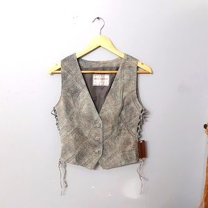 Lidia Creazioni pig skin vest size 38